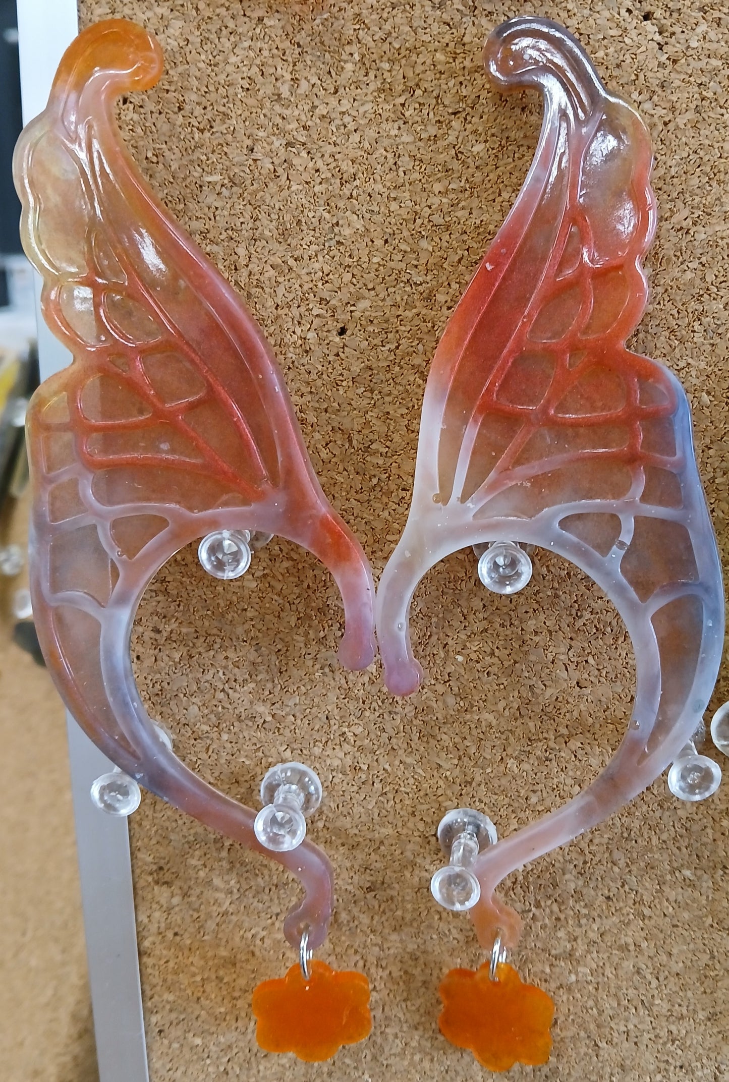 Butterfly and flower Elf Over Ear Accessories