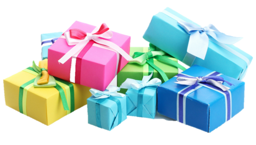 Assorted Gift wrapping